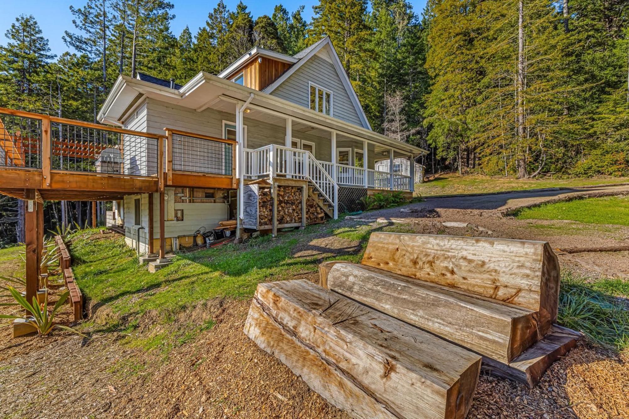Mendocino Redwood Retreat - Vista Home Albion Dış mekan fotoğraf